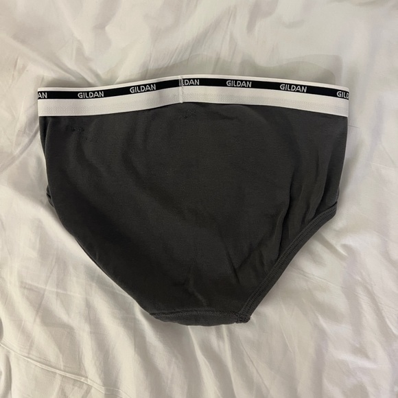 🩲 GRAY MEDIUM GLIDAN BRIEFS - Picture 3 of 4